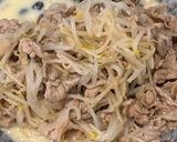 もやしと豚肉のヨーグルト納豆スープ作り方5写真