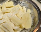 カリッとふわっと。じゃがいも青のりポテト作り方2写真