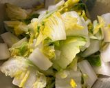 白菜のニンニク醤油漬け作り方1写真