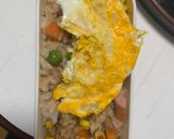 レンジ簡単中華風ロコモコ味オムライス弁当作り方12写真