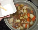 カレーうどん鍋♪簡単レシピカレールーで作り方8写真