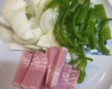 絶品ナポリタン作り方1写真