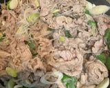 豚こま肉と白滝の旨だれ炒め作り方8写真