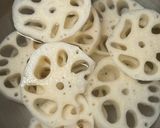 シャキッ！れんこんのオリーブオイル塩焼き作り方1写真