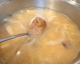 簡単夕食朝食に☆生姜香る厚揚げとしめじのお味噌汁作り方3写真