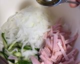 新玉ねぎ入りスパイシーなポテトサラダ作り方4写真