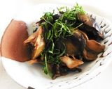 焼きナスと焼き舞茸の味噌マスタード和え作り方5写真