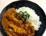 赤缶で簡単！本格！スパイスチキン豆カレー作り方4写真