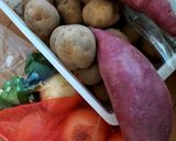 簡単　粉ミルクのクリーム煮作り方1写真