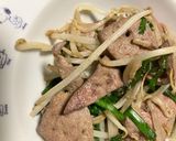 簡単　夏本番もやしレバニラ炒め作り方18写真