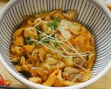 卵3個でとろリッチ親子丼作り方11写真
