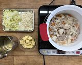 野菜たっぷり豚汁作り方5写真