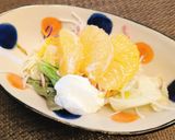 野菜と八朔のヨーグルトがけ作り方5写真