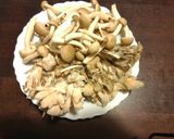 ５種のきのこで腸活♪　焼きキノコの鶏だしマリネ❀作り方4写真