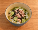 ツナときゅうりの冷やし塩昆布茶漬け作り方4写真