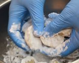 里芋のからあげ作り方6写真