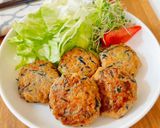 鶏胸1枚から16個！照り焼きひじきつくね作り方8写真