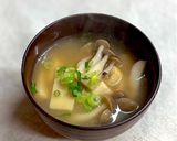 高野豆腐ときのこのお味噌汁作り方7写真