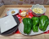 はんぺんとピーマンの味噌マヨチーズ焼き作り方1写真