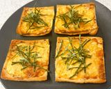 油揚げの明太マヨカリカリ焼き作り方3写真