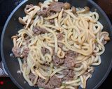 Sukiyaki Style Udon作り方11写真