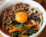 【きのこたっぷり☆ビビンバ丼】秋の栄養満点丼♪作り方7写真