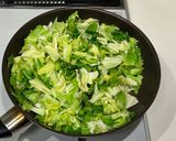 ご飯1杯が大変身!ソース香るキャベツ炒飯作り方2写真