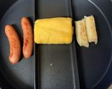 高二長女　お弁当(焼きおむすび30)作り方2写真