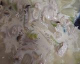 鶏むね肉と白菜のクリームスープパスタ作り方8写真