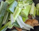 最小限の食材によるシンプルな葱鶏そうめん作り方6写真