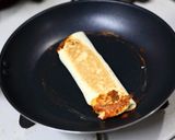 チーズたっぷりかんたんブリトー風作り方10写真