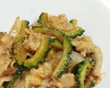 うち☆ゴーヤと豚肉の蒲焼き❤一手間のタレ作り方48写真