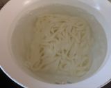 サバ味噌の煮汁を再利用！絶品濃厚焼きうどん作り方2写真