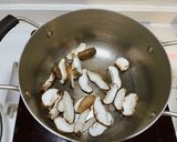 小松菜としいたけとじゃがいものスープ作り方3写真