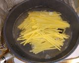 ワンパン 明太クリームパスタ作り方1写真