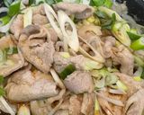 新玉葱と豚ロースのやわらか旨だれ生姜焼き作り方8写真