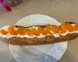 フランスパン　フルーツ生クリーム作り方3写真