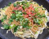パクチー焼きそば#わが家のスピードご飯作り方6写真