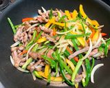ラム肉と彩り野菜の中華風細切り炒め作り方7写真