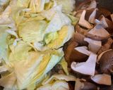 豚肉キャベツ椎茸の時短ウマウマ炒め作り方3写真