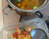 ぷるんと涼やか夏野菜とえびのジュレサラダ作り方4写真