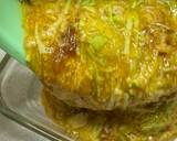 お好み焼き風蒸し焼き卵😻作り方5写真