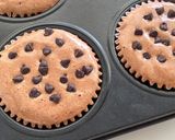チョコバナナのココアカップシフォンケーキ作り方9写真