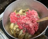 牛肉、ごぼうと糸こんにゃくの炒め煮作り方2写真