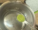 お抹茶のポタージュスープ😻作り方1写真