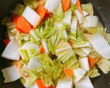胃にやさしい鶏団子と白菜の煮物作り方7写真
