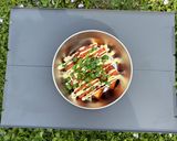 厚揚げの韓国風ねぎマヨ焼き作り方8写真
