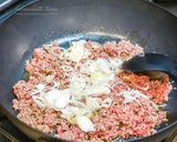 レンジ蒸しナスで★ジューシーな麻婆ナス丼作り方6写真
