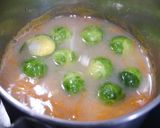 簡単！芽キャベツと人参のお味噌汁作り方3写真