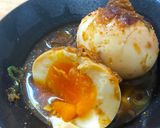 明日のおつまみに！作り置き簡単旨辛味玉作り方3写真